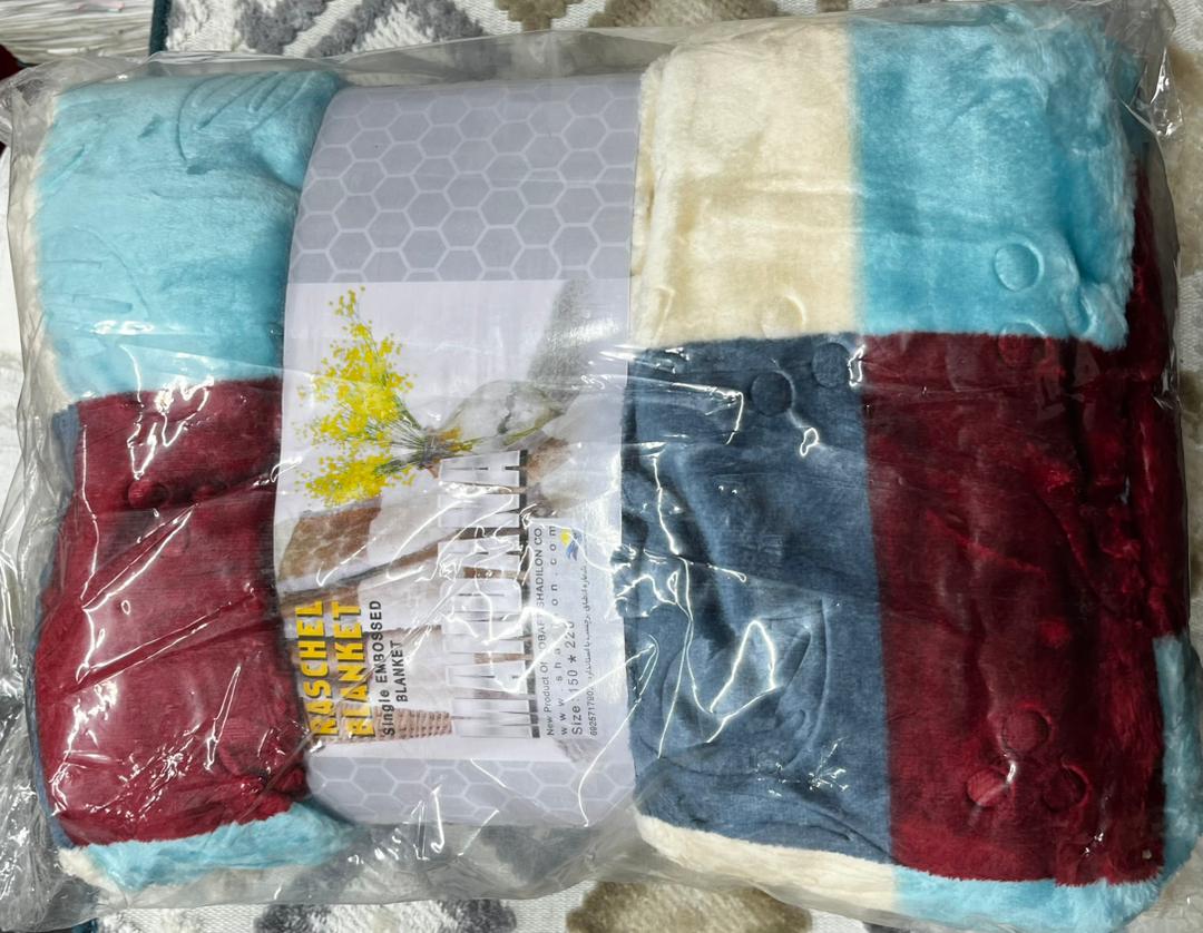 پتو ژله ای مسافرتی دو نفره ماندانا