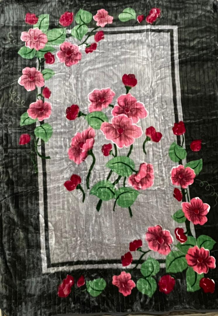 پتو یک نفره طرح نسیم نرمینه