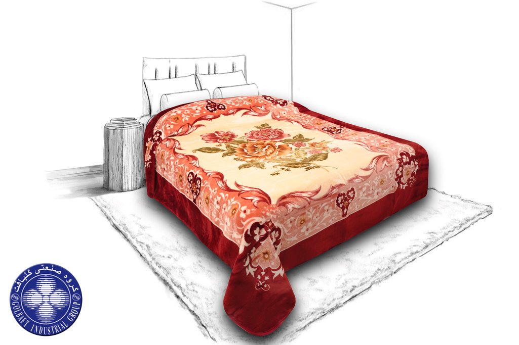 پتو گلبافت یک نفره کد 130/16