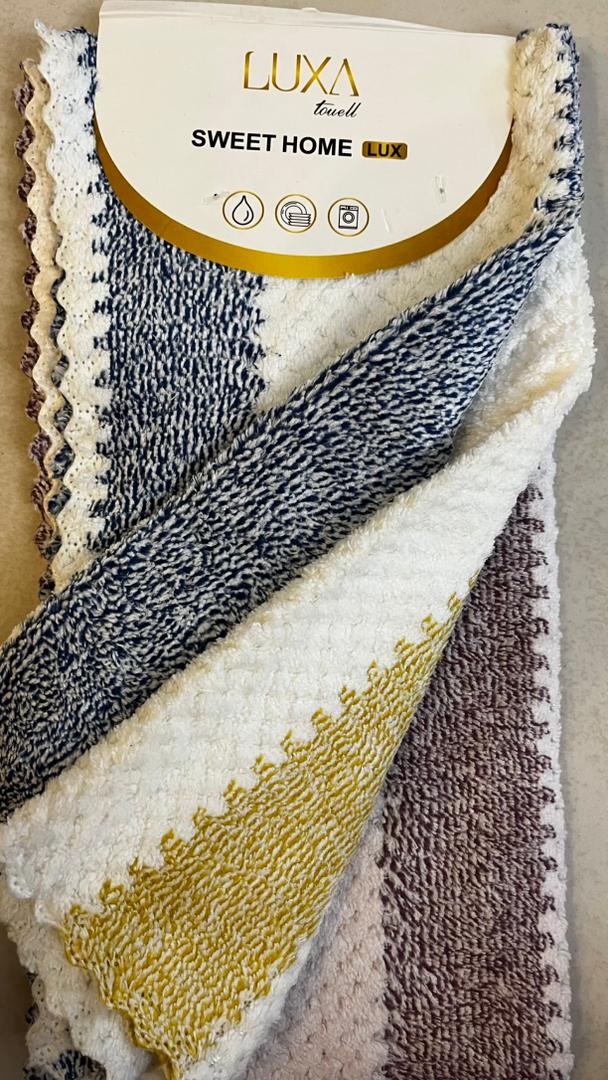 دستمال میکروفایبر 3 عددی مخصوص سطوح کپی